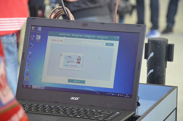 華旭J15S身份證閱讀器現(xiàn)場圖片