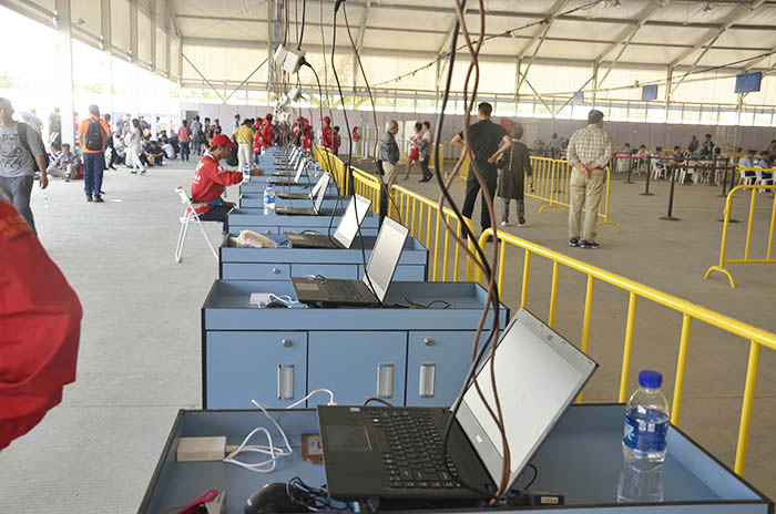 華旭J15S身份證閱讀器現(xiàn)場圖片